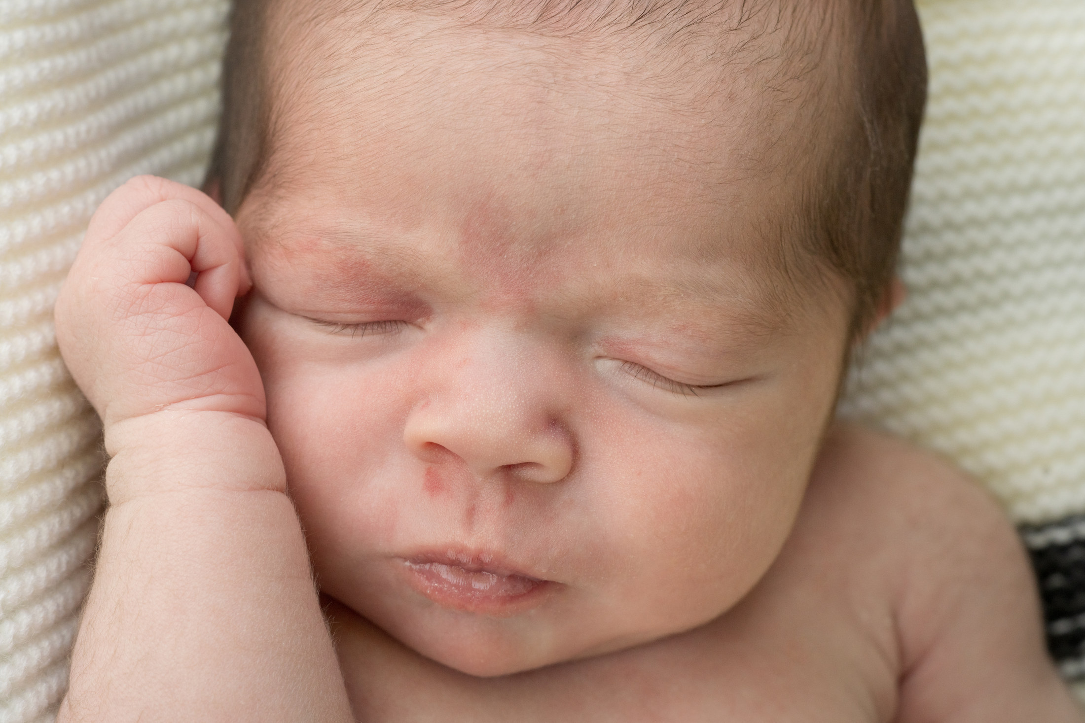 Newborn at-home photograph 4