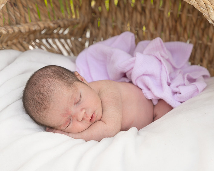 Newborn at-home photograph 6